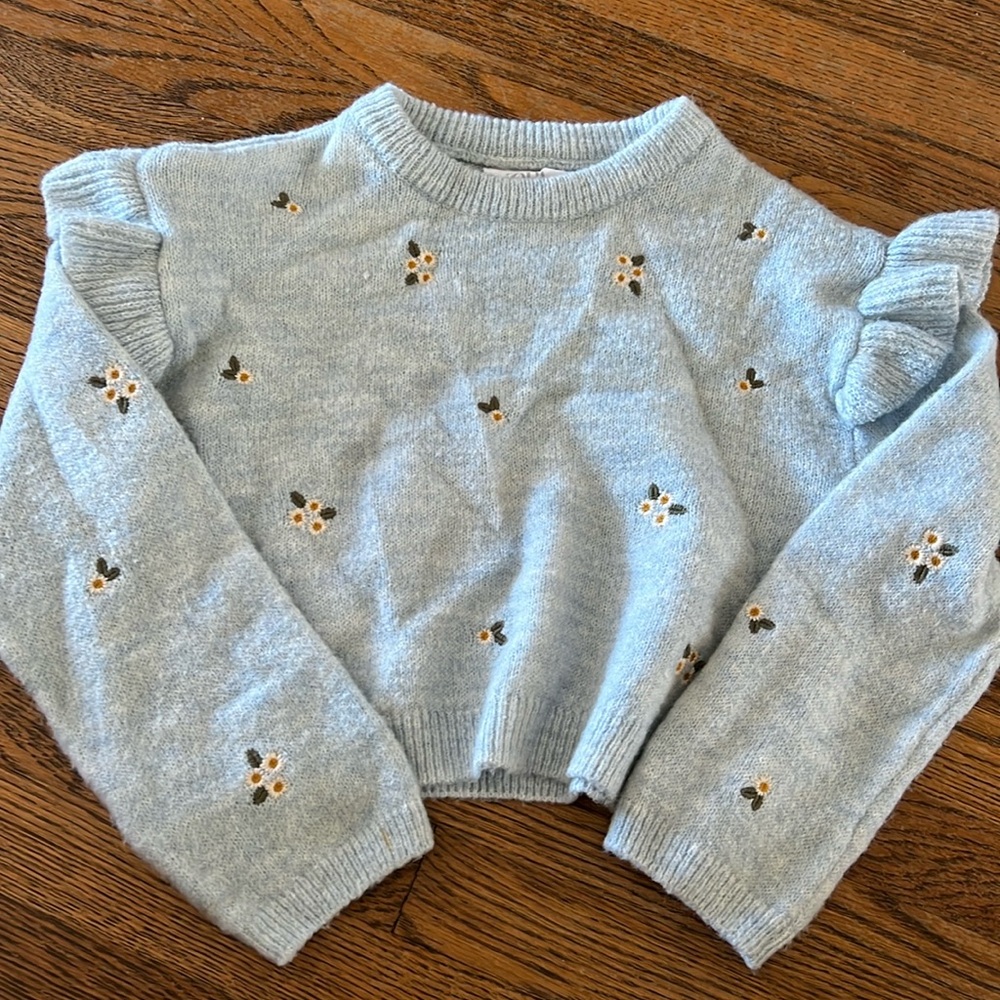 Zara girls sweater